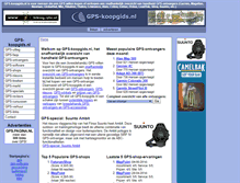Tablet Screenshot of gps-koopgids.nl